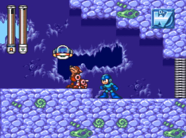 Mega Man 7 screenshot - Freeze Man